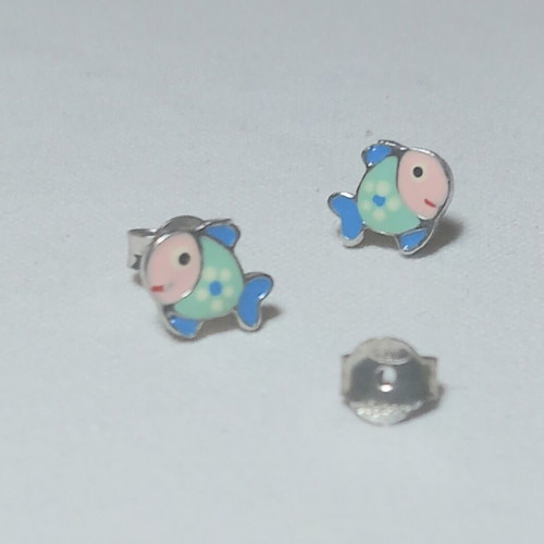 Silver earrings