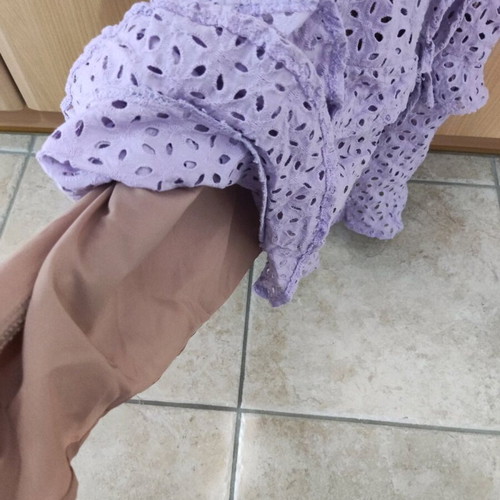 Mind Matter lilac mini dress size M like new