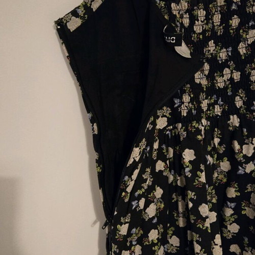 H&M dress floral like new, size XS