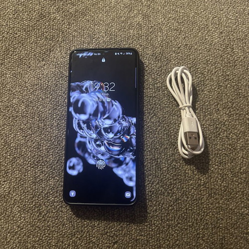 Samsung S20 Plus 128GB used, black, Android One