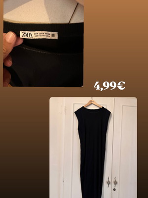 Zara dresses black, like new, size M