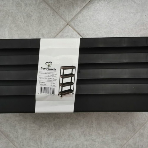 Bathroom shelf trolley new