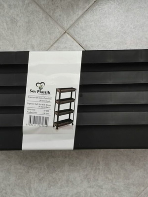 Bathroom shelf trolley new