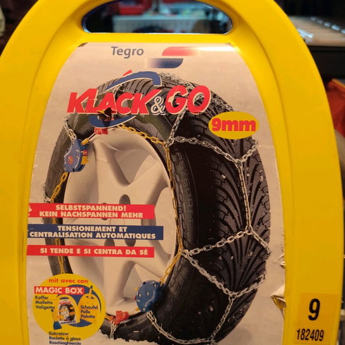 Weissenfels Clack & Go No 90 (9mm) snow chains like new