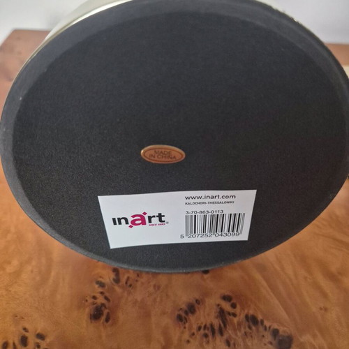 Inart metal gold candlestick set like new