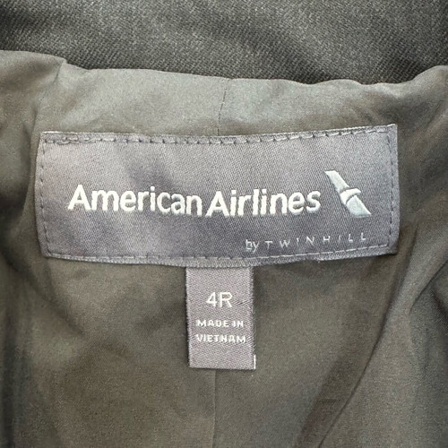 American Airlines Twinhill wool blazer new, size S, black