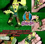  SCOOBY DOO ZOMBIE 2.5 INCH MYSTERY MATES GHOST MONSTER HEROES Φιγούρα του 2008 Collectible Figure Ζόμπι