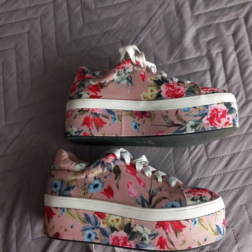 Bufallo platform sneakers like new, colorful, size 41