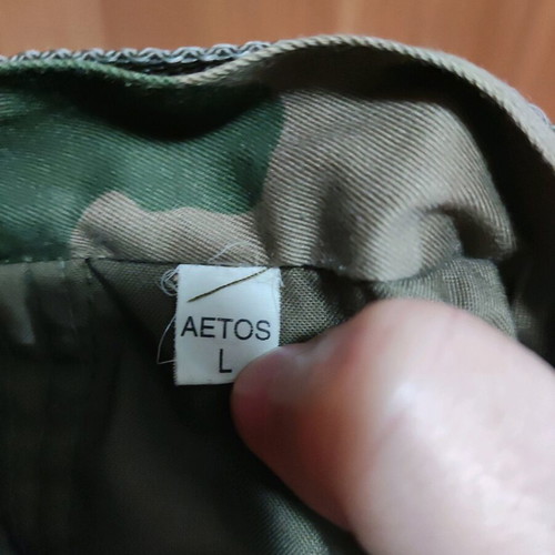 AETOS military pants size L like new, fleece lined