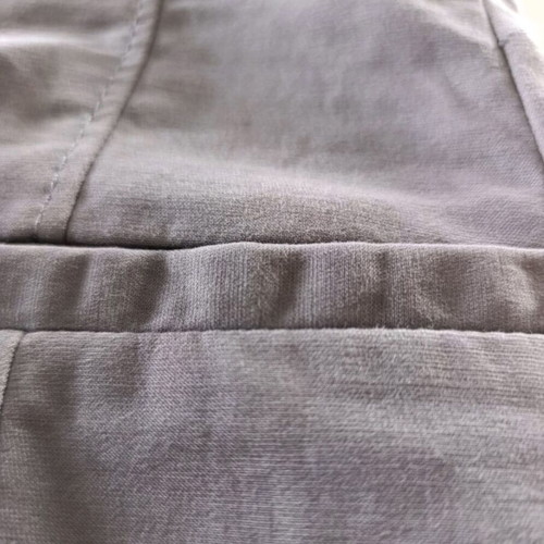 Benetton pencil cotton grey skirt like new