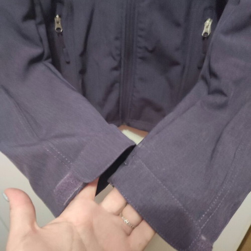 Crane jacket like new, purple, size S