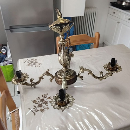 Antique ceiling lights like new, set of 2, 1960s