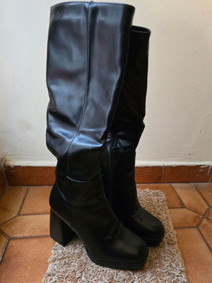 Exe Leather Women's Boots New Black Size 37