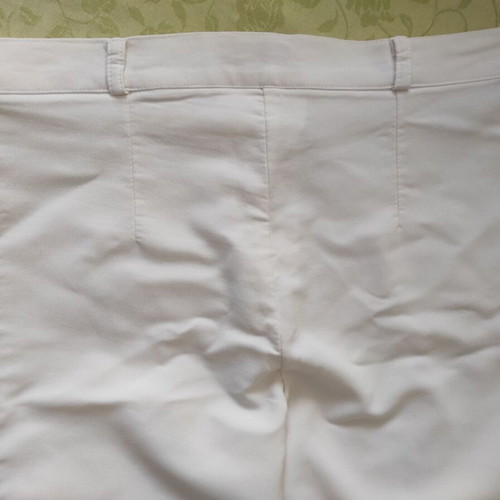 Kanellis women's pants No5/L white like new with elasticity