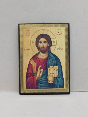 Religious icon reprint 15.5 x 22 cm