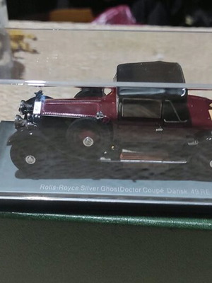 Rolls Royce Silver Ghostdoctor 1920 new, scale 1/43