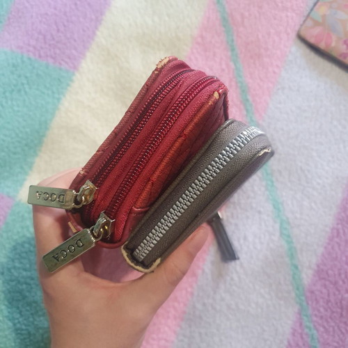 Set of wallets and cardholder used