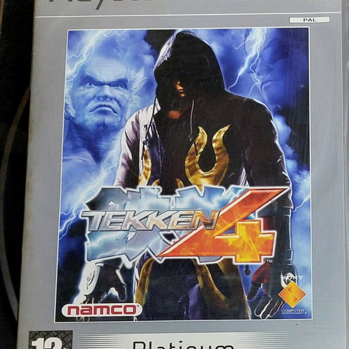 Tekken 4 Platinum Edition PS2 game like new, fighting