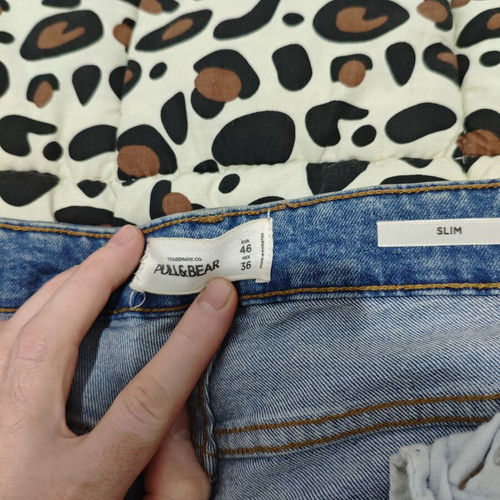 Pull & Bear blue jeans used, size 36