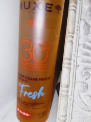 Nuxe body sunscreen unused