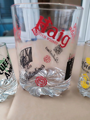 Vintage crystal glasses and ice bucket 6 pieces new