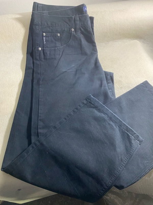 Armani Jeans men's denim pants used, size 40, black