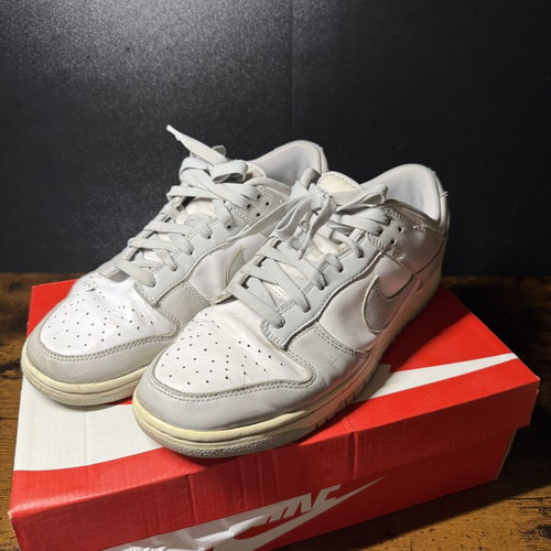 Nike Dunk Low sneakers, Grey Fog, size 44.5 EU