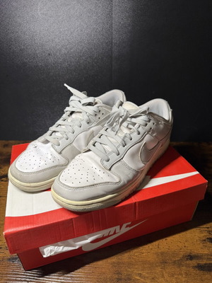 Nike Dunk Low sneakers, Grey Fog, size 44.5 EU