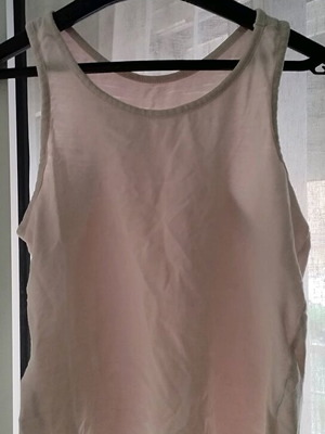 White blouse simple used, size S