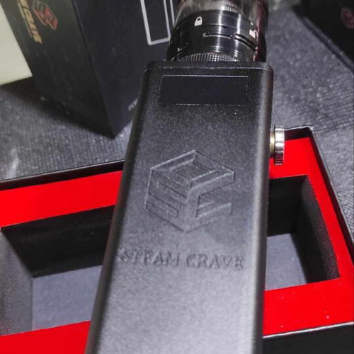 Steam Crave Titan Mod and Ragnar RTA like new, black
