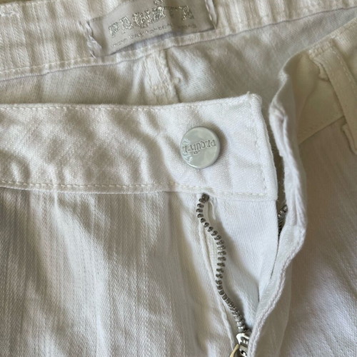 Rebecca Blu white denim pants new, size XL