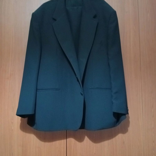 Men's black suit 3XXXL like new
