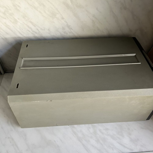 Posso diskette holder with 120 used 3.5” diskettes for PC and retro