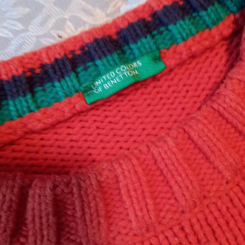 Benetton sweater for 3-year-old boy, size XXS, like new