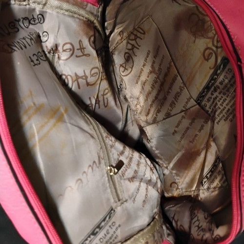 Backpack like new fuchsia color