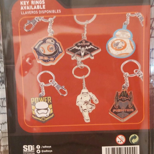 Star Wars Abysse Corp metal keychains pack of 2 new sealed
