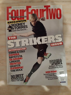 Four Four Two περιοδικό Φεβρουαρίου 2010 μεταχειρισμένο