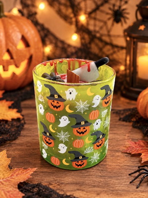 Χειροποίητο αρωματικό κερί Halloween