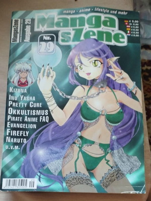 Manga sZene issue 29 like new, German magazine
