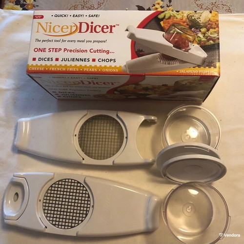 Philips electric wok pan used with free Nicer Dicer vegetable cutter