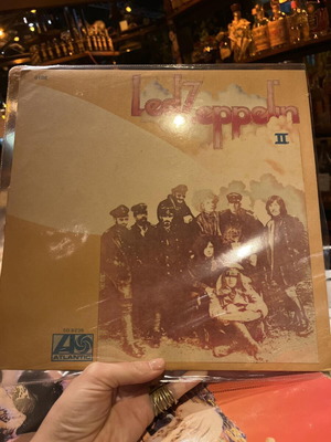 Led Zeppelin II βινύλιο μεταχειρισμένο, ελληνική επανέκδοση Atlantic 1975