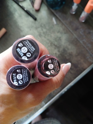 Golden Rose long lasting lipsticks pack of 3 used