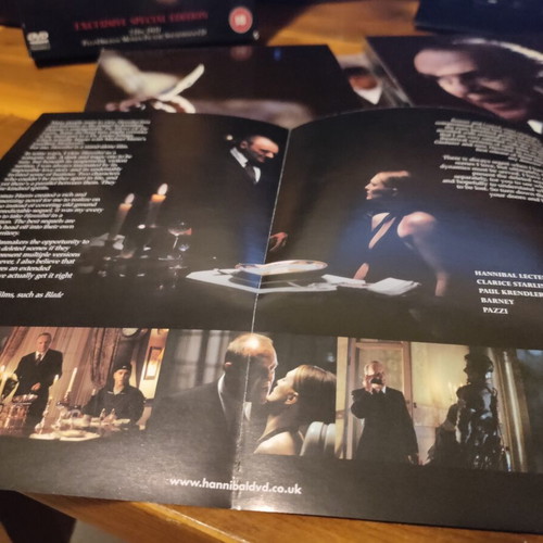 Hannibal 3 Disc Edition DVD Like New With Greek Subtitles