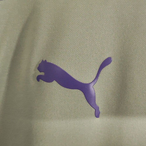 Puma Uruguay AUF Sample Long Sleeve Training Jersey Shirt, purple grey, size Large