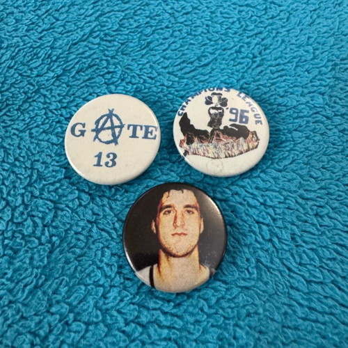 Panathinaikos pins like new, pack of 3, 1990s