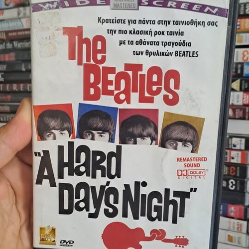 The Beatles A Hard Day's Night DVD like new, subtitled