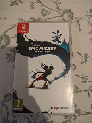 Disney Epic Mickey Rebrushed Nintendo Switch case only, used