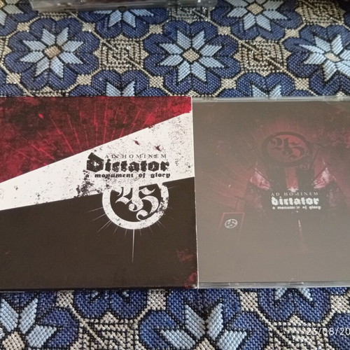 Ad Hominem Splicase CD, Darker Than Black Records, metal