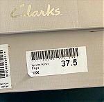  Clarks ankle boots, grey suede leather, size 37.5