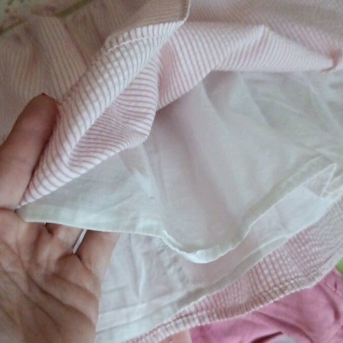 Orchestra dress for 4-year-old girl like new, white and pink